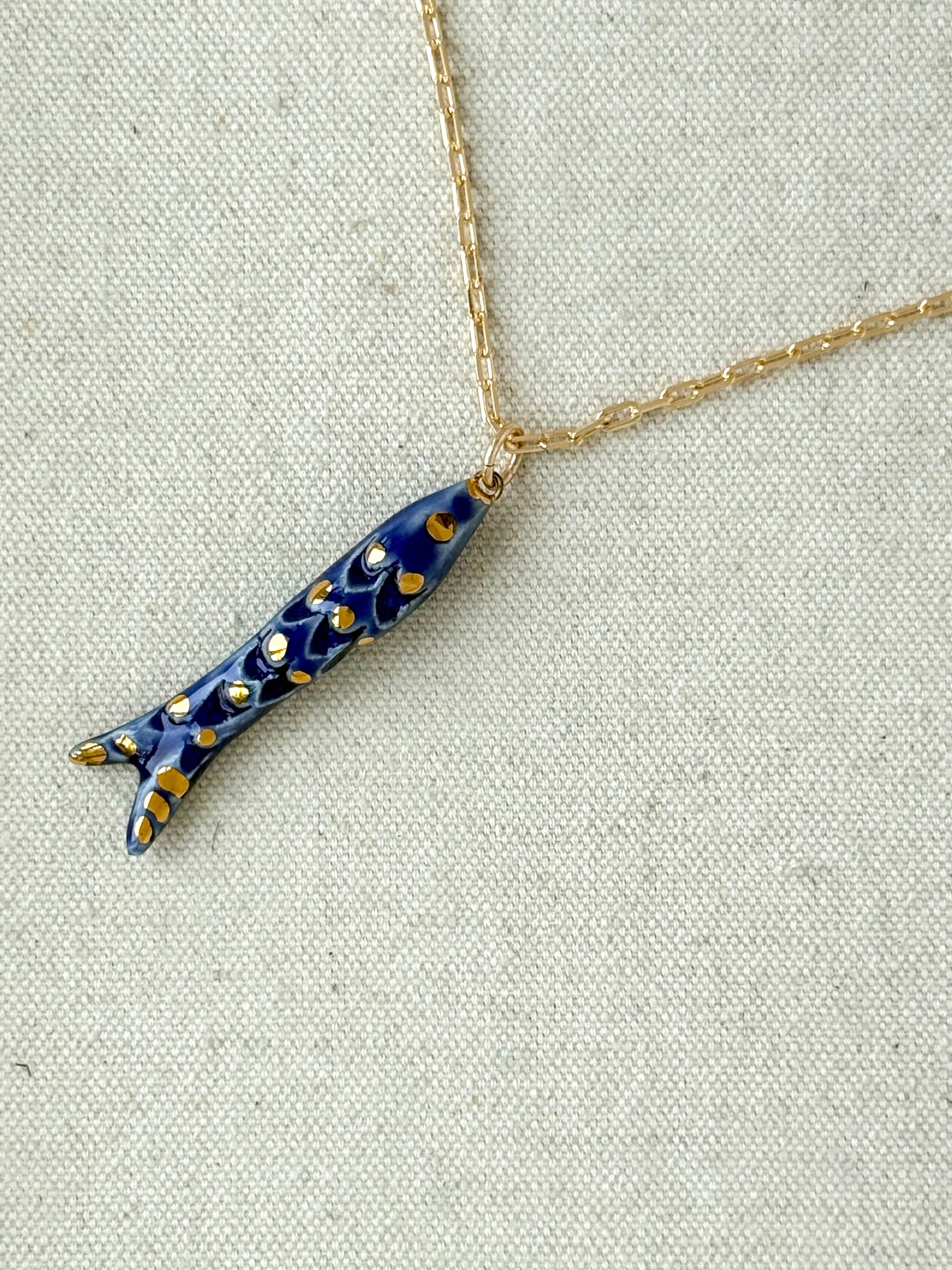 Fish "Catch" Necklace