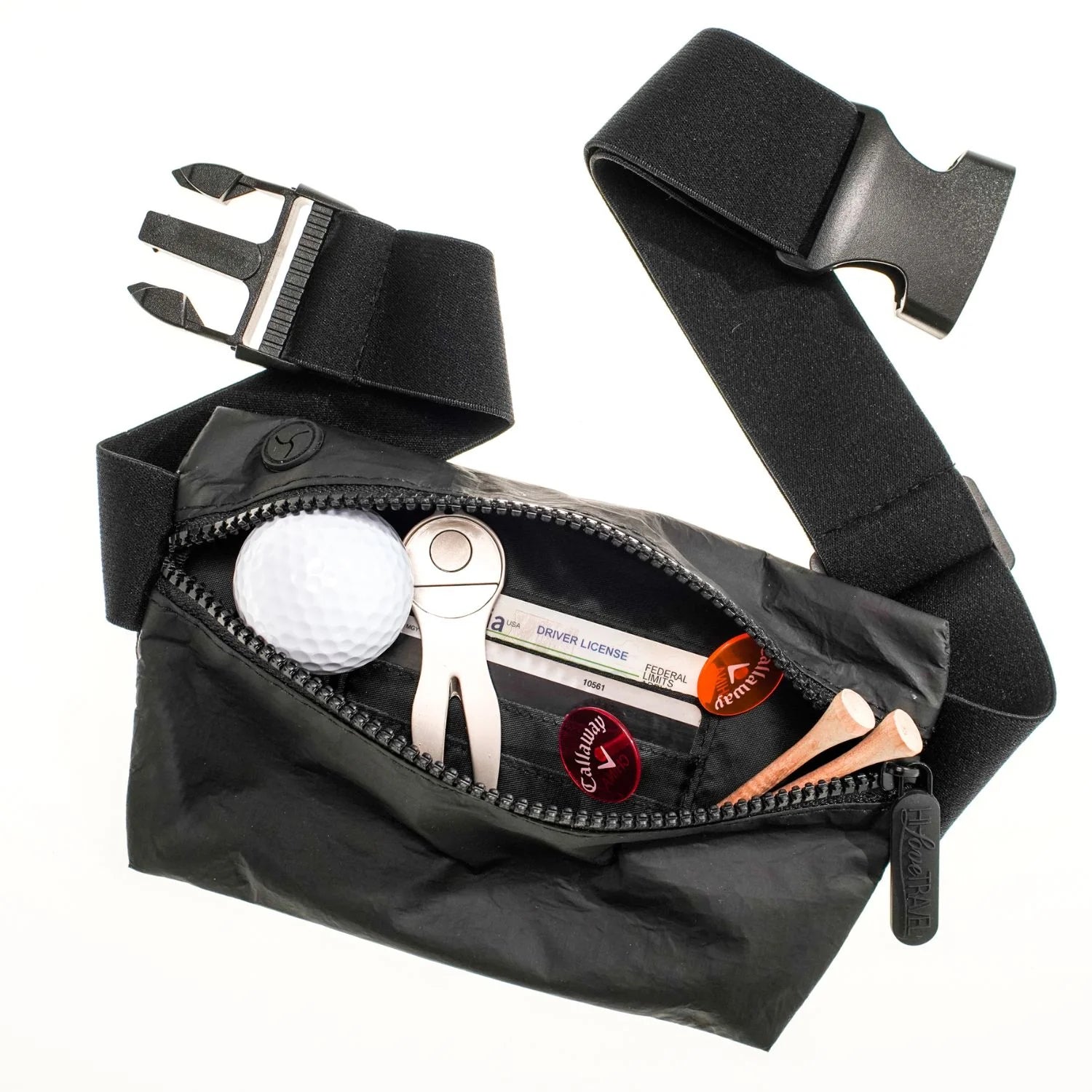 Black Max flat fanny pack