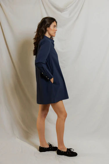Felicia poplin dress