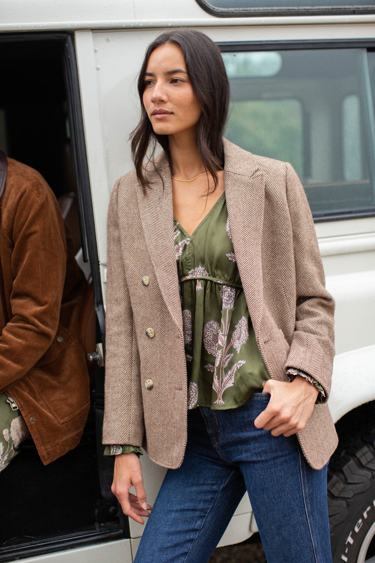 Nina Top - Olive Zinnia