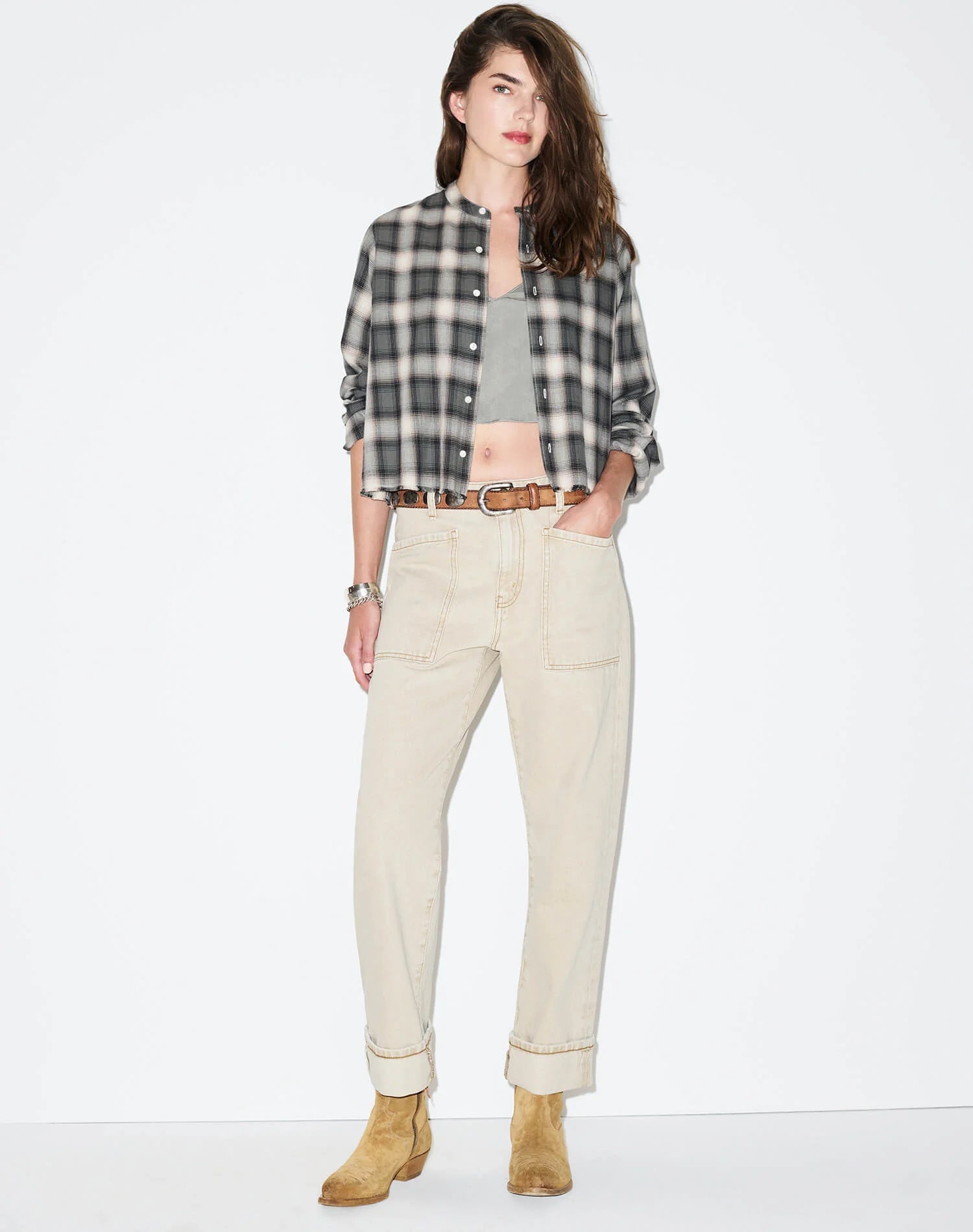 The Bender Jean in Quiet Khaki