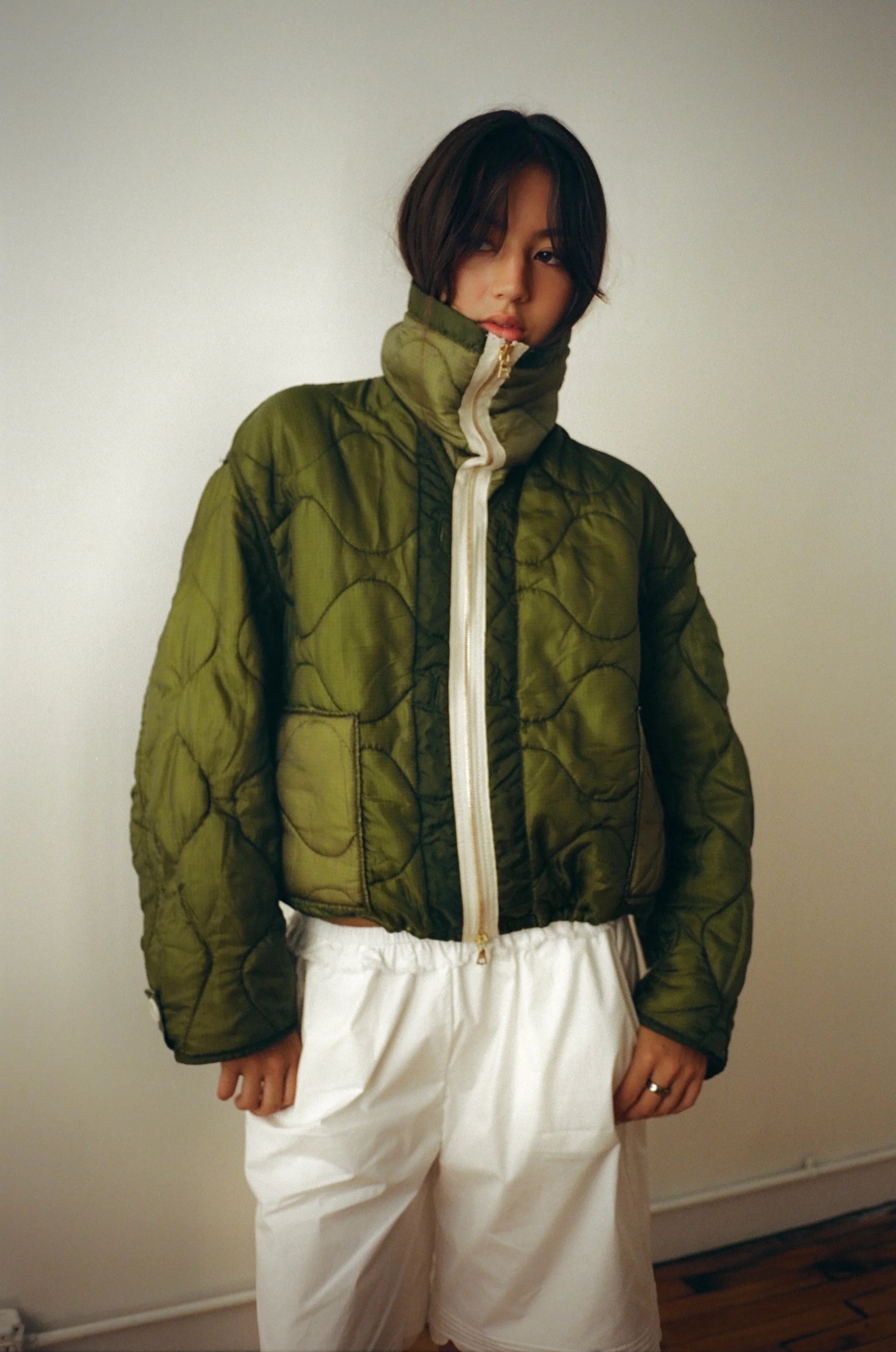 Military Liner Quarterzip