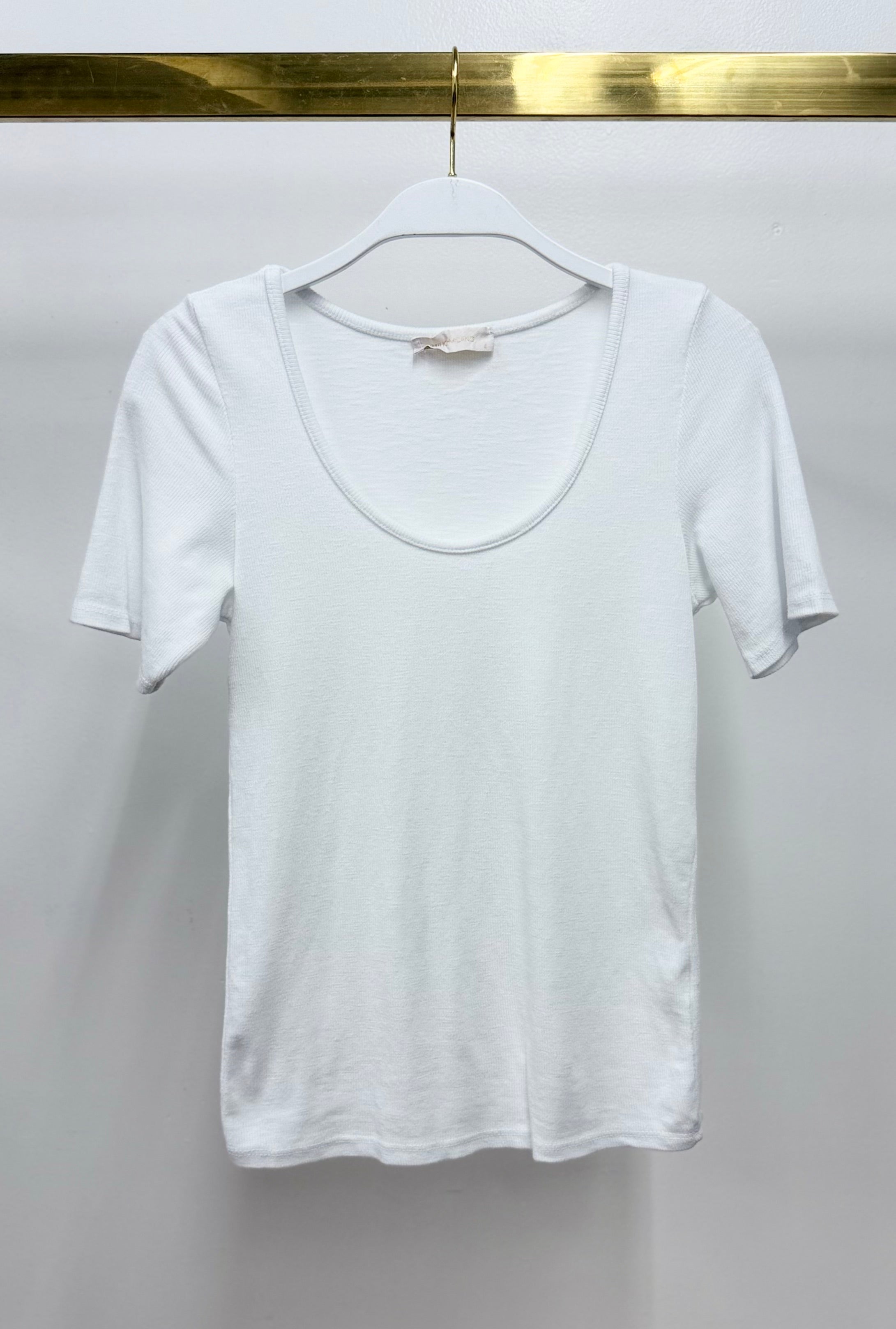 Baby rib crew neck tee