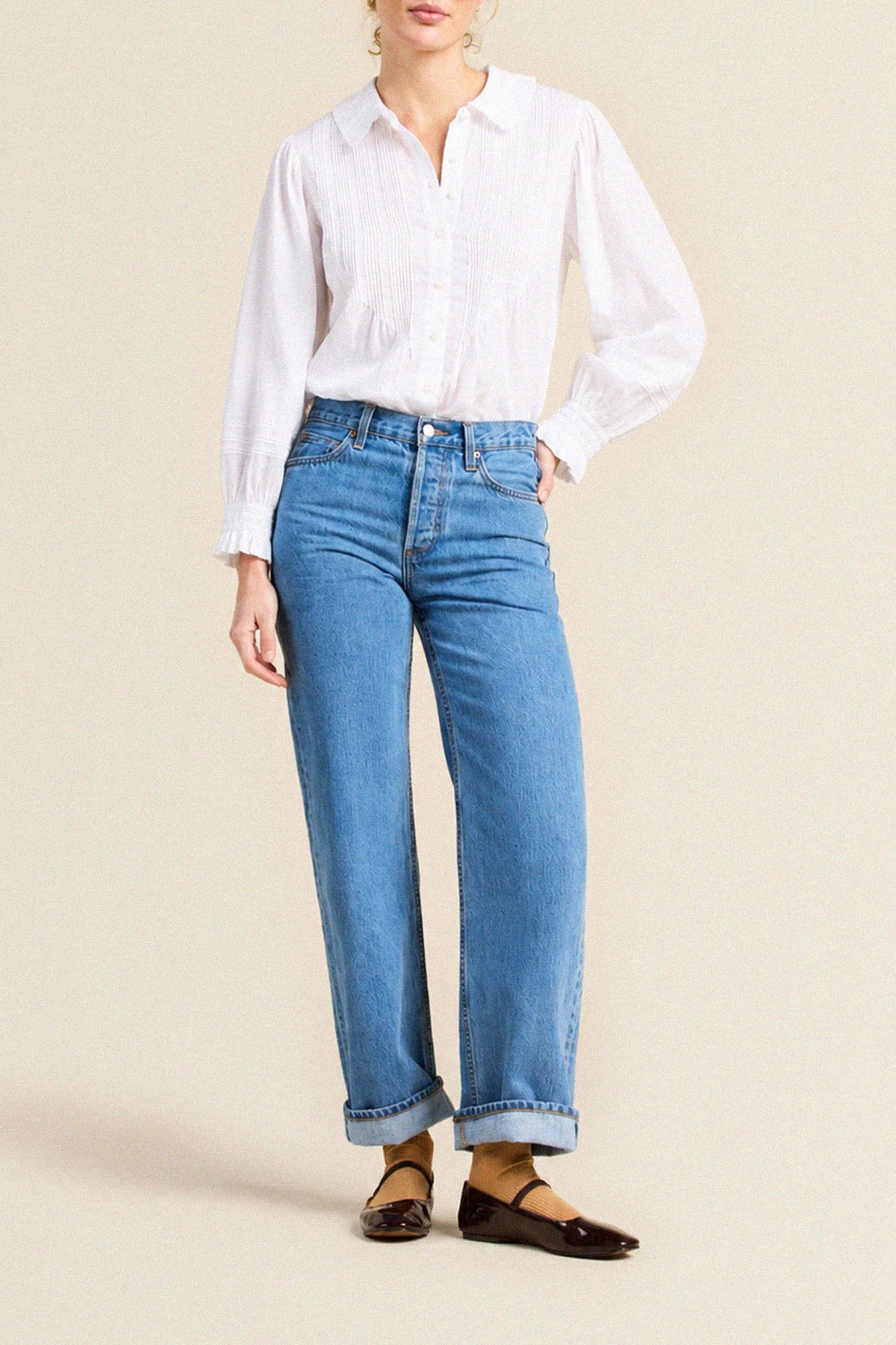 Francesca Blouse White Voile
